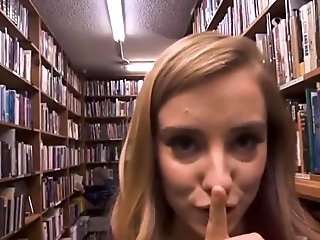 Vr bangers jeune's fantaisie se fait baiser dans la bibliothèque