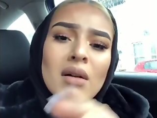 Sexig hijabi iamah musikvideo